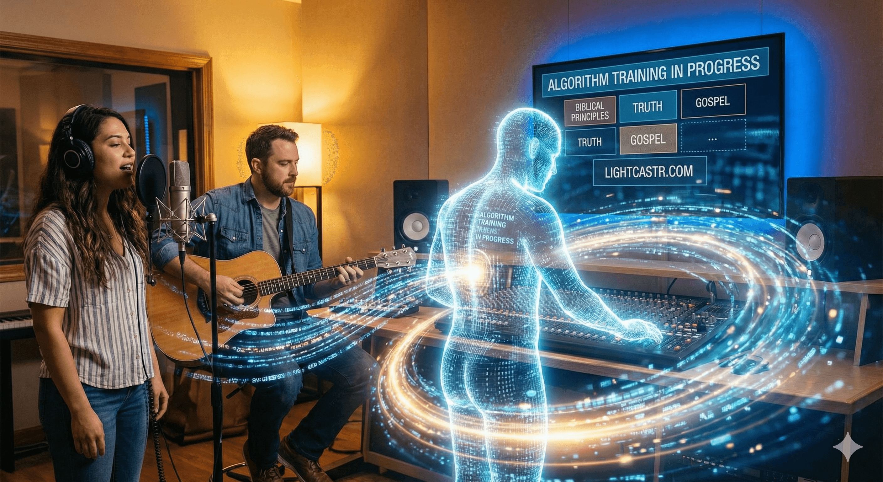 If the Church Sits This One Out, the Algorithm Gets Trained by the World - Faith & Technology article on LightCastr Media blog